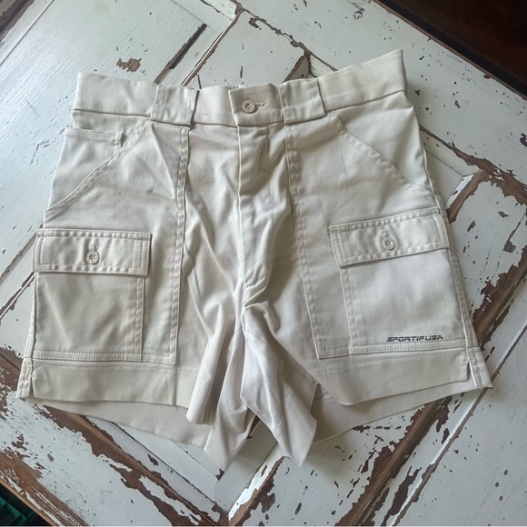 Sportiff Original Shorts Mens 32" Cargo 7 Pocket Fishing Hiking Outdoors - Picture 1 of 10